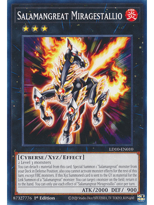 Salamangreat Miragestallio - LD10-EN010 - Common 