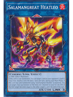 Salamangreat Heatleo - LD10-EN011 - Common 