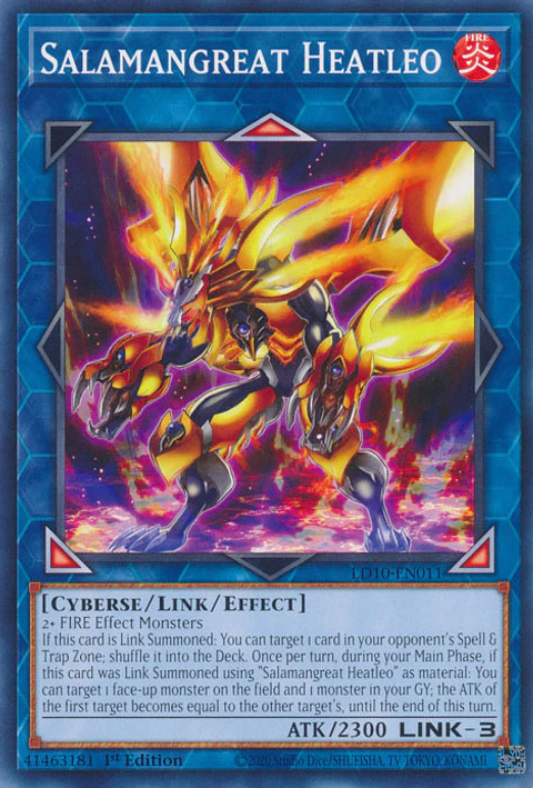 Salamangreat Heatleo - LD10-EN011 - Common 