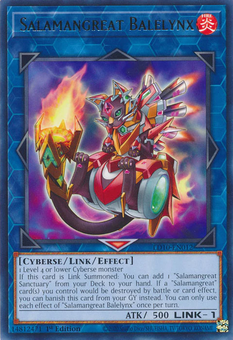 Salamangreat Balelynx - LD10-EN012 - Rare
