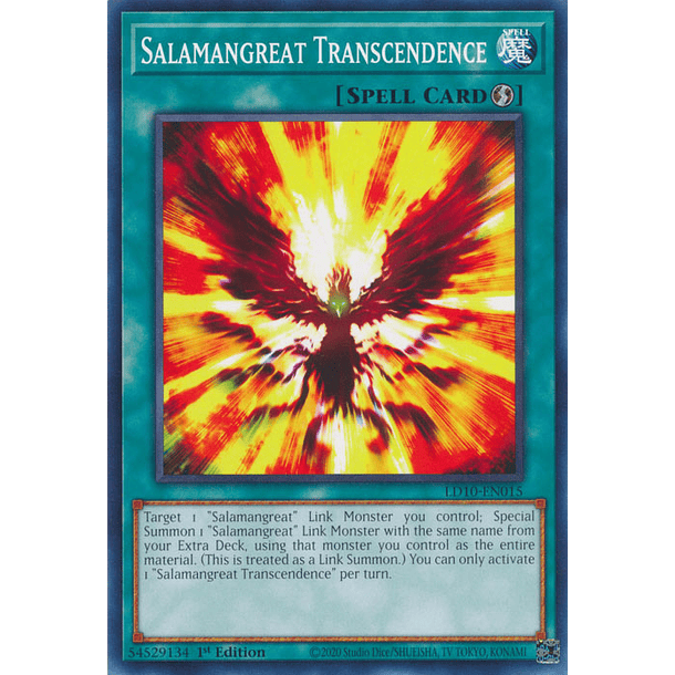 Salamangreat Transcendence - LD10-EN015 - Common 