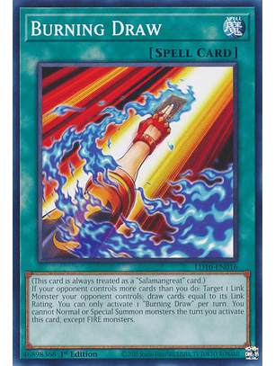 Burning Draw - LD10-EN016 - Common 