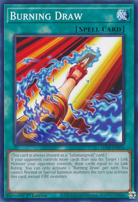 Burning Draw - LD10-EN016 - Common 