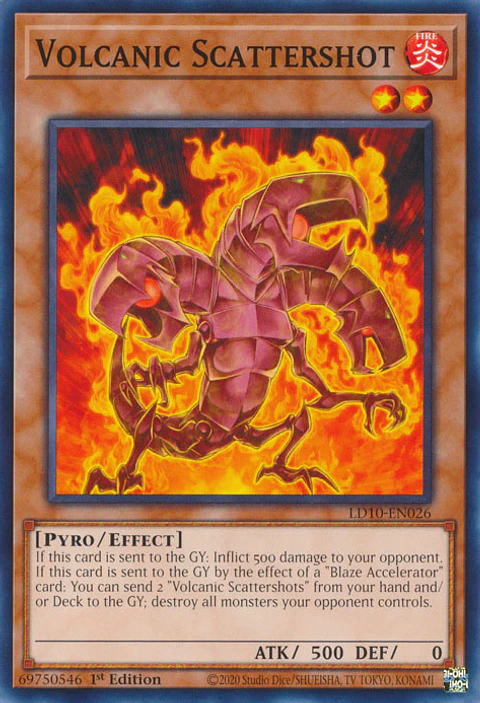Volcanic Scattershot - LD10-EN026 - Common 