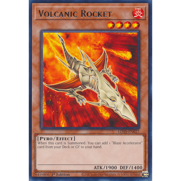 Volcanic Rocket - LD10-EN027 - Rare