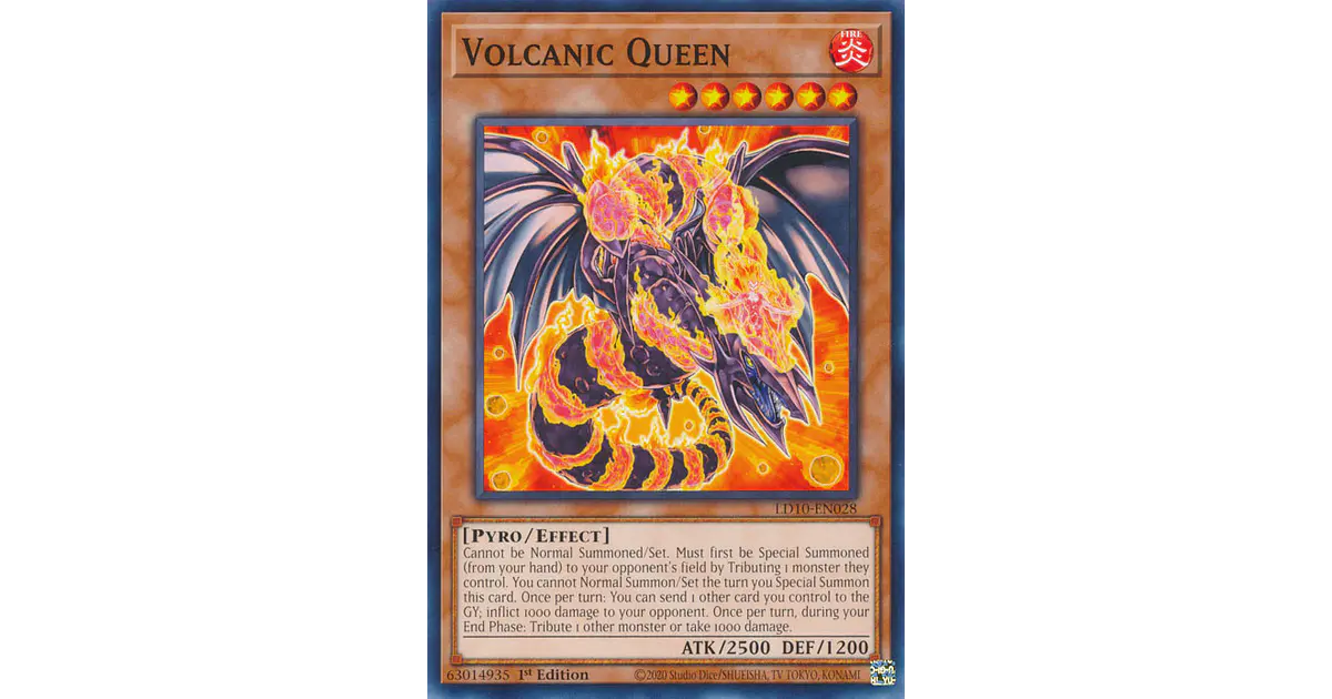 Volcanic Queen - LD10-EN028 - Common