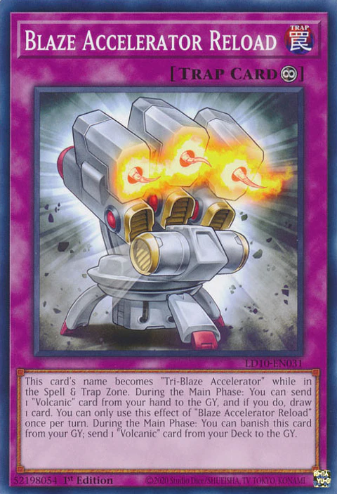 Blaze Accelerator Reload - LD10-EN031 - Common 