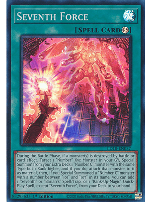 Seventh Force - LD10-EN037 - Super Rare