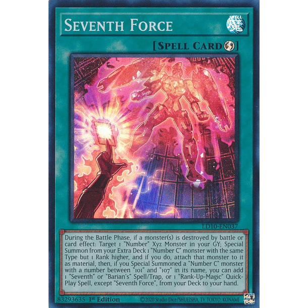 Seventh Force - LD10-EN037 - Super Rare