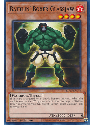 Battlin' Boxer Glassjaw - LD10-EN040 - Common 