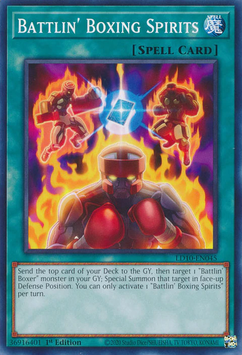 Battlin' Boxing Spirits - LD10-EN045 - Common 
