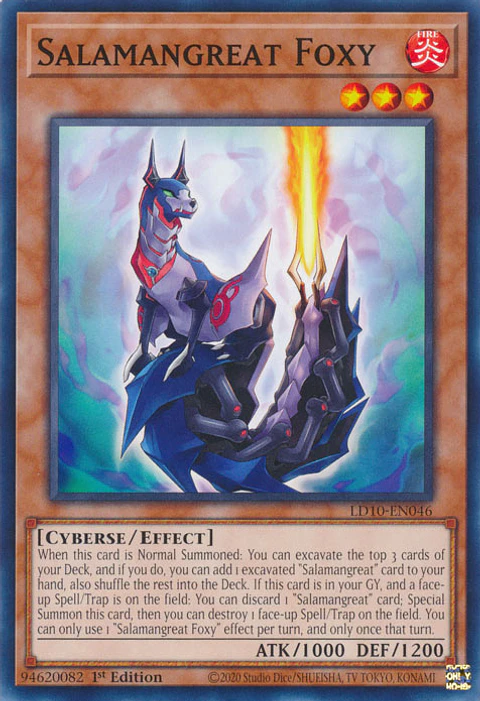 Salamangreat Foxy - LD10-EN046 - Common 