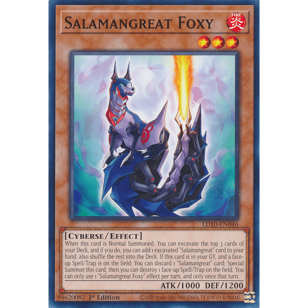 Salamangreat Foxy - LD10-EN046 - Common 