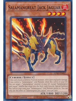 Salamangreat Jack Jaguar - LD10-EN047 - Common 