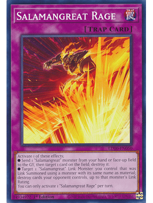 Salamangreat Rage - LD10-EN050 - Common 
