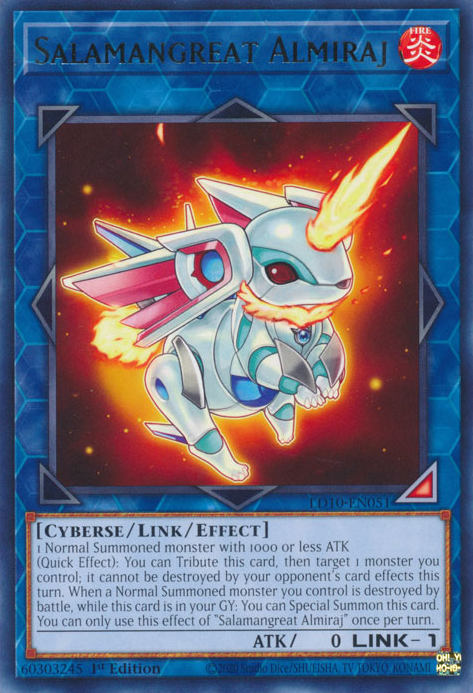 Salamangreat Almiraj - LD10-EN051 - Rare 1