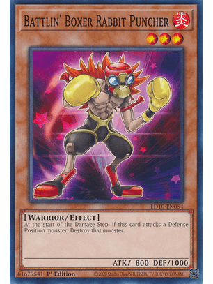 Battlin' Boxer Rabbit Puncher - LD10-EN054 - Common 