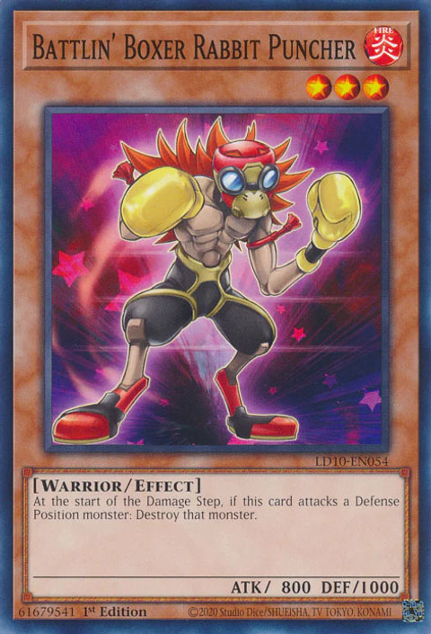Battlin' Boxer Rabbit Puncher - LD10-EN054 - Common 