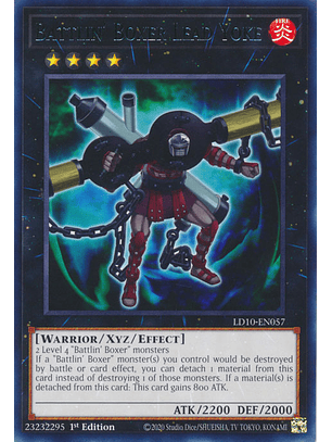 Battlin' Boxer Lead Yoke - LD10-EN057 - Rare