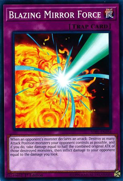 Blazing Mirror Force - SDPL-EN034 - Common 