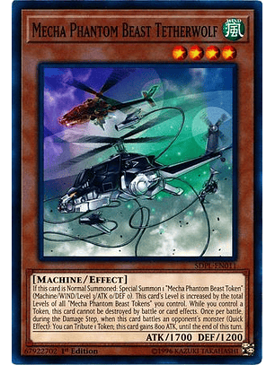 Mecha Phantom Beast Tetherwolf - SDPL-EN011 - Common