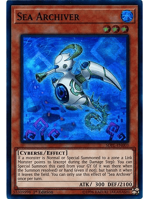 Sea Archiver - SDPL-EN003 - Super Rare