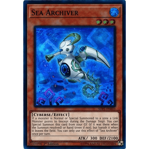 Sea Archiver - SDPL-EN003 - Super Rare