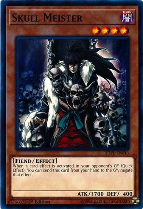 Skull Meister - SDPL-EN013 - Common