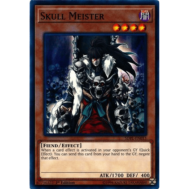 Skull Meister - SDPL-EN013 - Common