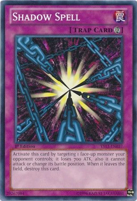 Shadow Spell - YS13-EN037 - Common