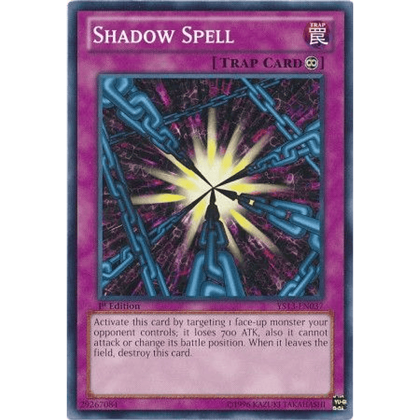 Shadow Spell - YS13-EN037 - Common