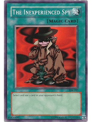 The Inexperienced Spy - SDK-037 - Common