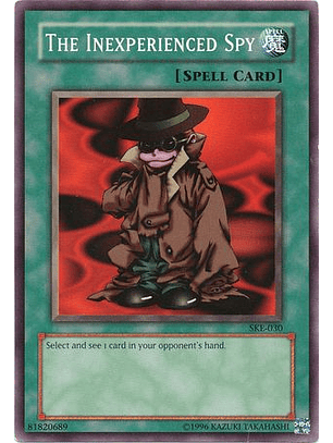 The Inexperienced Spy - SKE-030 - Common