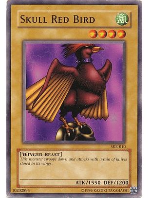 Skull Red Bird - SKE-010 - Common