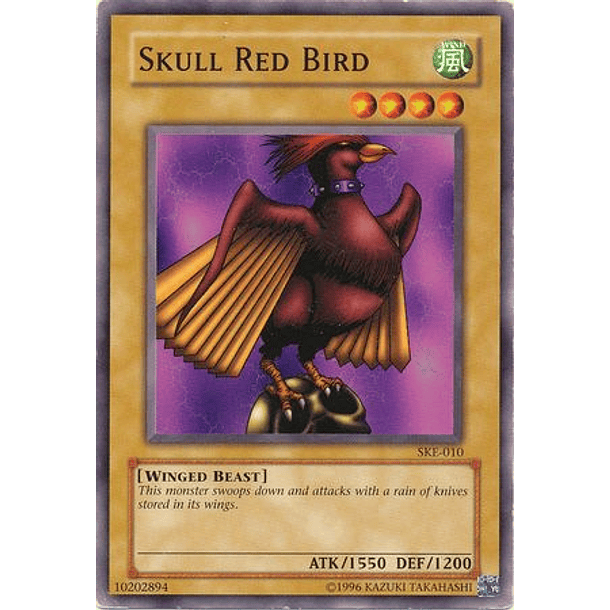 Skull Red Bird - SKE-010 - Common
