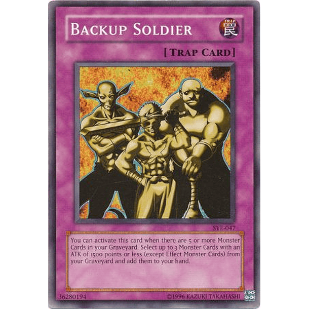 Backup Soldier - SYE-047 - Common