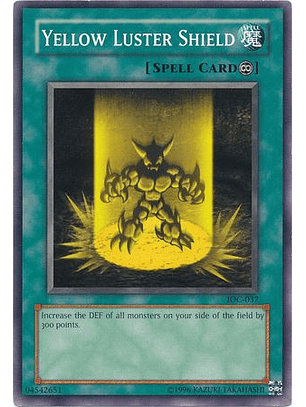 Yellow Luster Shield - IOC-037 - Common