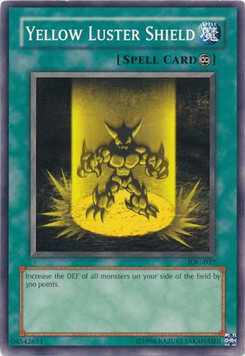 Yellow Luster Shield - IOC-037 - Common