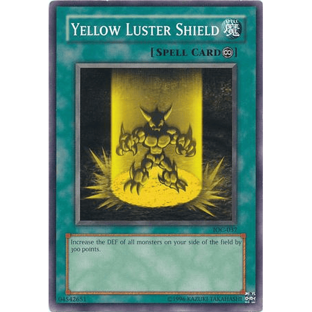 Yellow Luster Shield - IOC-037 - Common