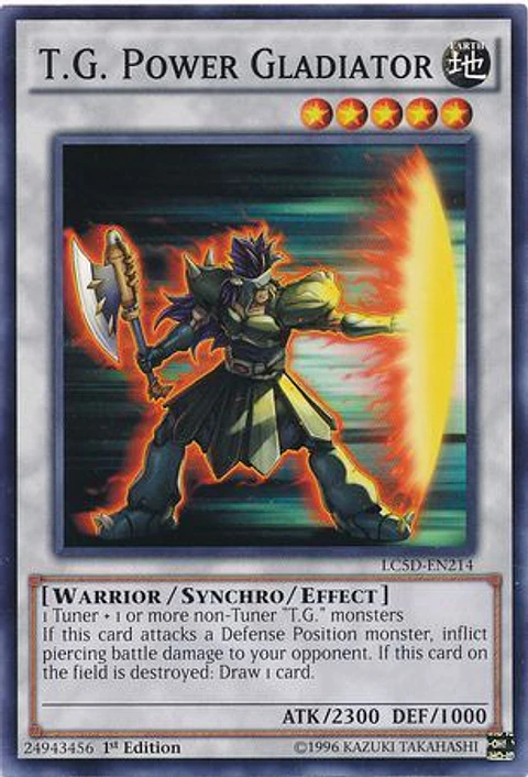 T.G. Power Gladiator - LC5D-EN214 - Common