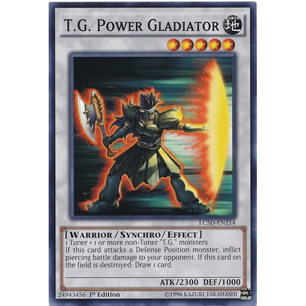 T.G. Power Gladiator - LC5D-EN214 - Common