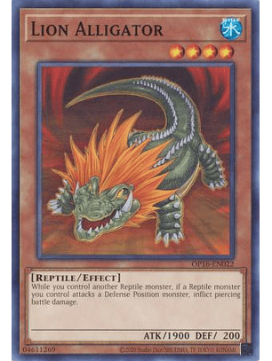 Lion Alligator - OP16-EN022 - Common