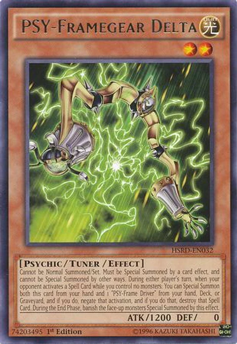 PSY-Framegear Delta - HSRD-EN032 - Rare