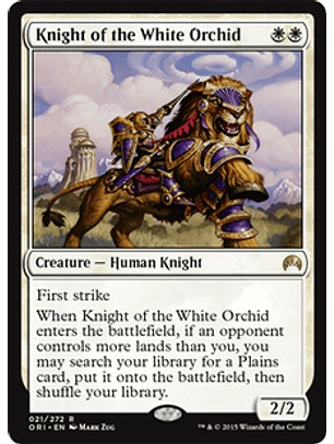 Knight of the White Orchid - ORI - R