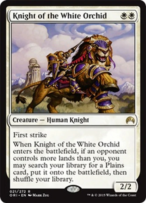Knight of the White Orchid - ORI - R