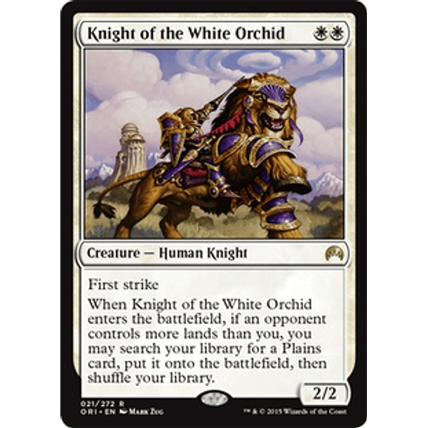 Knight of the White Orchid - ORI - R