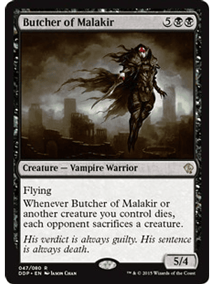 Butcher of Malakir - SVE - R