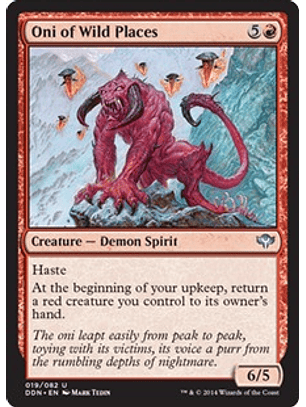 Oni of Wild Places - DDN - U