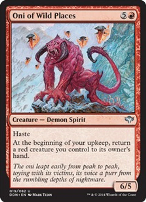 Oni of Wild Places - DDN - U