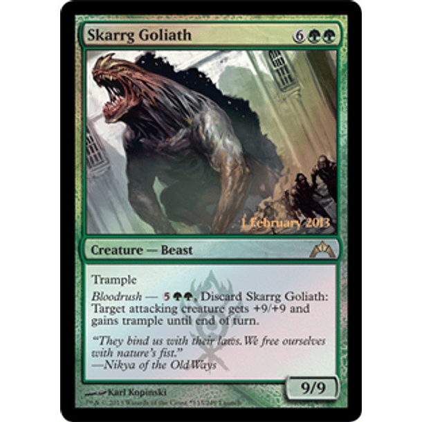 Skarrg Goliath (Gatecrash Launch) 